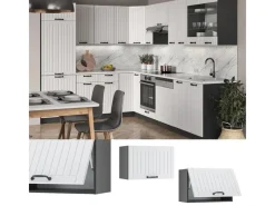 Küchenschränke<Vicco Hängeschrank Fame-Line Hängender Küchenschrank Landhaus/Anthrazit 60 cm Flach