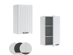 Sale Vicco Hängeschrank Fame-Line Hängender Küchenschrank Landhaus/ 40 cm Weiß