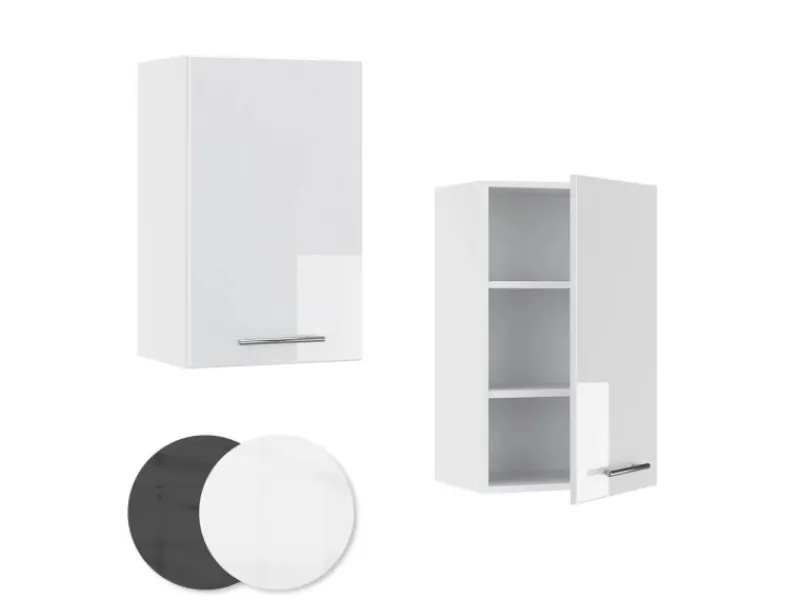 Vicco Hängeschrank Fame-Line Hängender Küchenschrank Hochglanz/ 45 cm< Küchenschränke