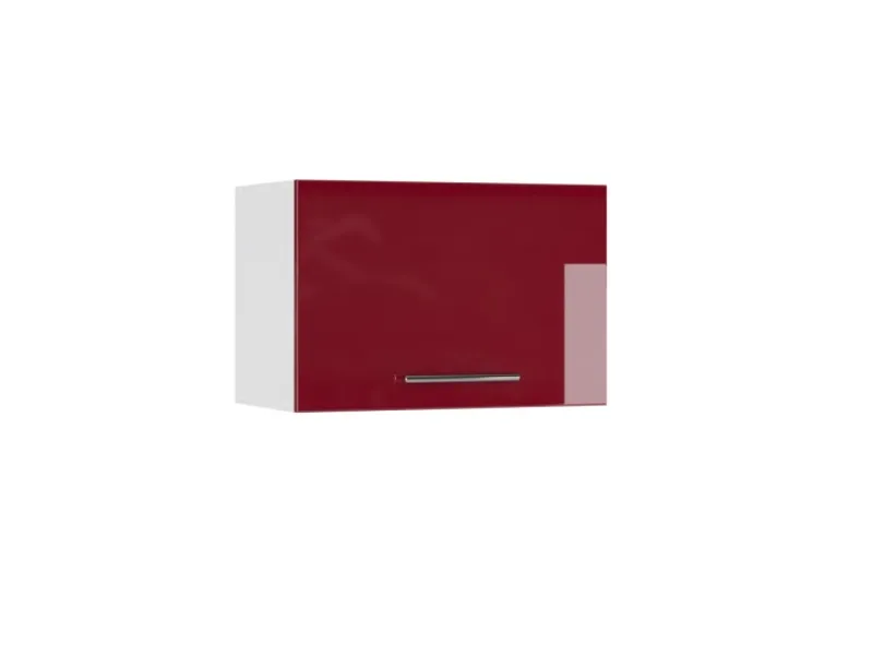 Vicco Hängeschrank Fame-Line Hängender Küchenschrank Bordeaux Hochglanz/Weiß 60 cm Flach< Küchenschränke