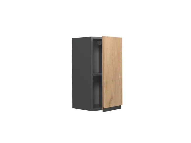 Vicco Hängeschrank R-Line Hängender Küchenschrank Goldkraft /Anthrazit 30 cm J-Shape< Küchenschränke|Einbauküchen