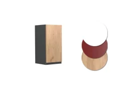 Vicco Hängeschrank R-Line Hängender Küchenschrank Goldkraft /Anthrazit 30 cm J-Shape< Küchenschränke|Einbauküchen