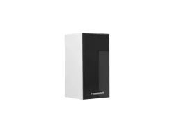 Pfannen|Herde<Vicco Hängeschrank R-Line Hängender Küchenschrank Schwarz Hochglanz/Weiß 30 cm