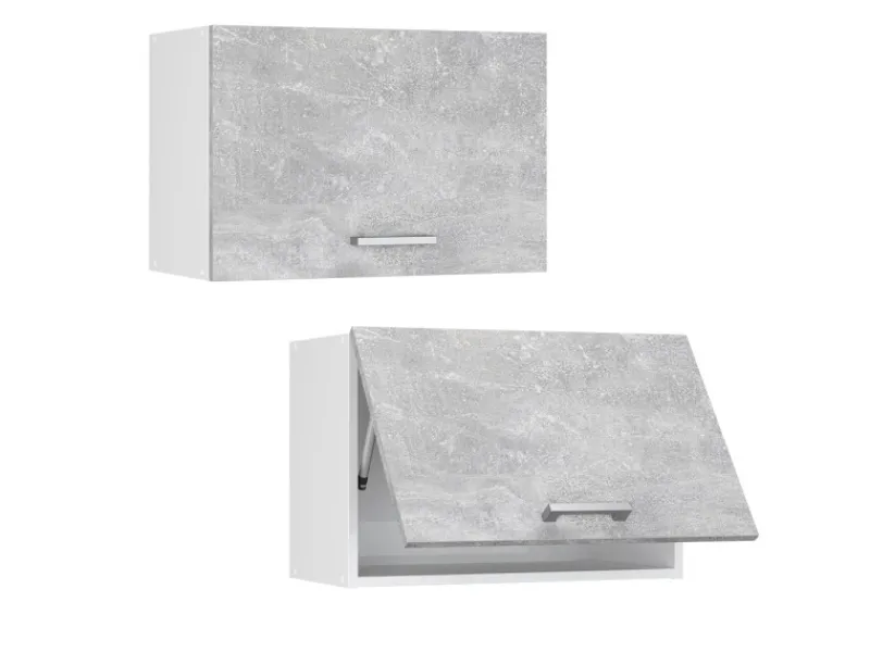 Küchenschränke<Vicco Hängeschrank R-Line Hängender Küchenschrank /Weiß 60 cm Flach