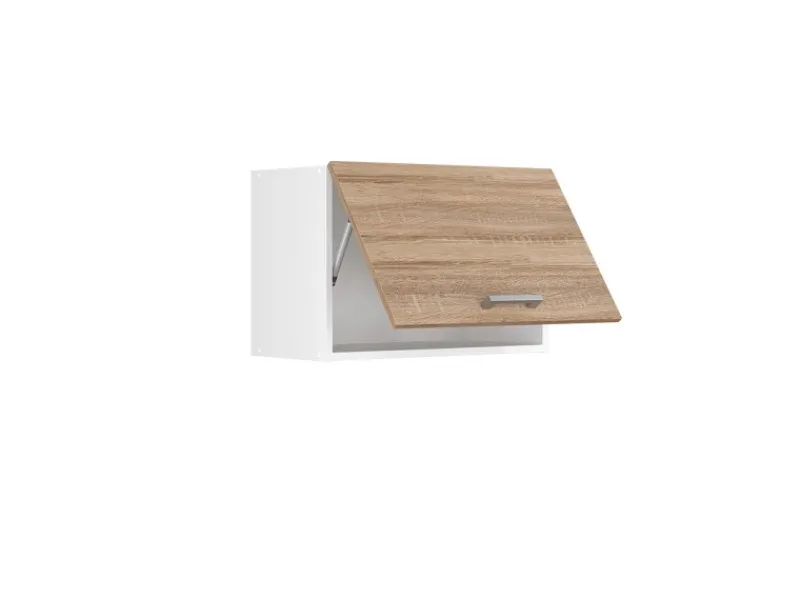 Vicco Hängeschrank R-Line Hängender Küchenschrank Sonoma/Weiß 60 cm Flach< Küchenschränke
