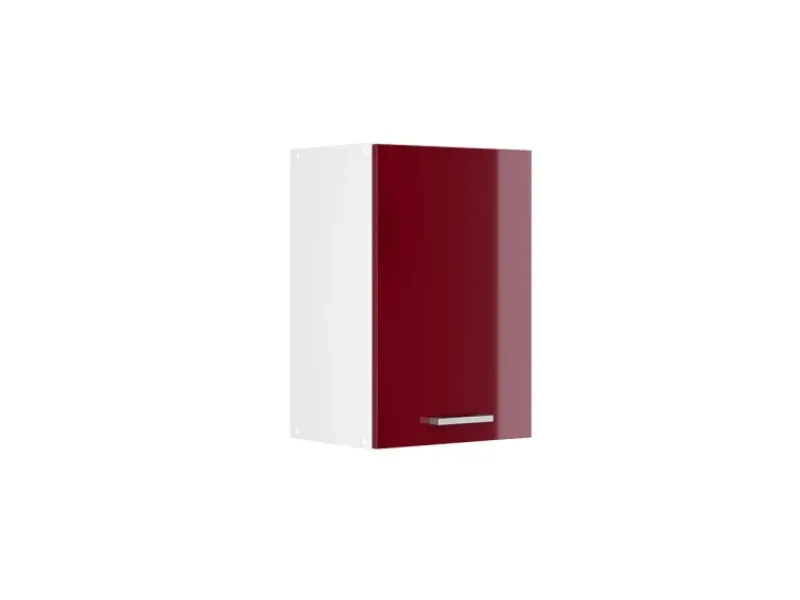 Küchenschränke<Vicco Hängeschrank R-Line Hängender Küchenschrank Bordeaux Hochglanz/Weiß 40 cm