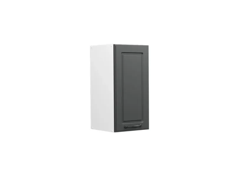 Vicco Hängeschrank R-Line Hängender Küchenschrank Anthrazit Landhaus/Weiß 30 cm< Pfannen|Küchenschränke