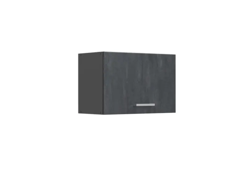 Vicco Hängeschrank R-Line Hängender Küchenschrank Schwarz Beton/Anthrazit 60 cm Flach< Küchenschränke