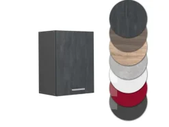 Küchenschränke<Vicco Hängeschrank R-Line Hängender Küchenschrank Schwarz Beton/Anthrazit 45 cm