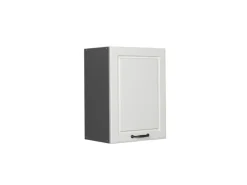Vicco Hängeschrank R-Line Hängender Küchenschrank Landhaus/Anthrazit 45 cm Weiß
