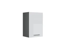 Vicco Hängeschrank R-Line Hängender Küchenschrank Hochglanz/Anthrazit 40 cm< Küchenschränke