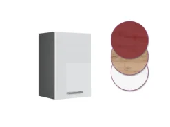 Vicco Hängeschrank R-Line Hängender Küchenschrank Hochglanz/Anthrazit 40 cm< Küchenschränke