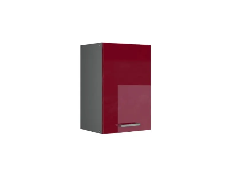 Küchenschränke<Vicco Hängeschrank R-Line Hängender Küchenschrank Bordeaux Hochglanz/Anthrazit 40 cm