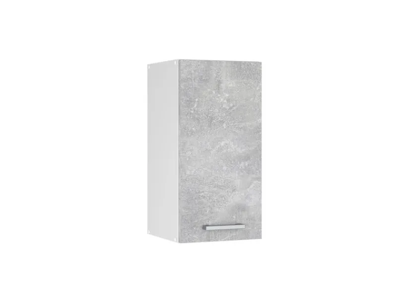 New Vicco Hängeschrank R-Line Hängender Küchenschrank /Weiß 40 cm Beton