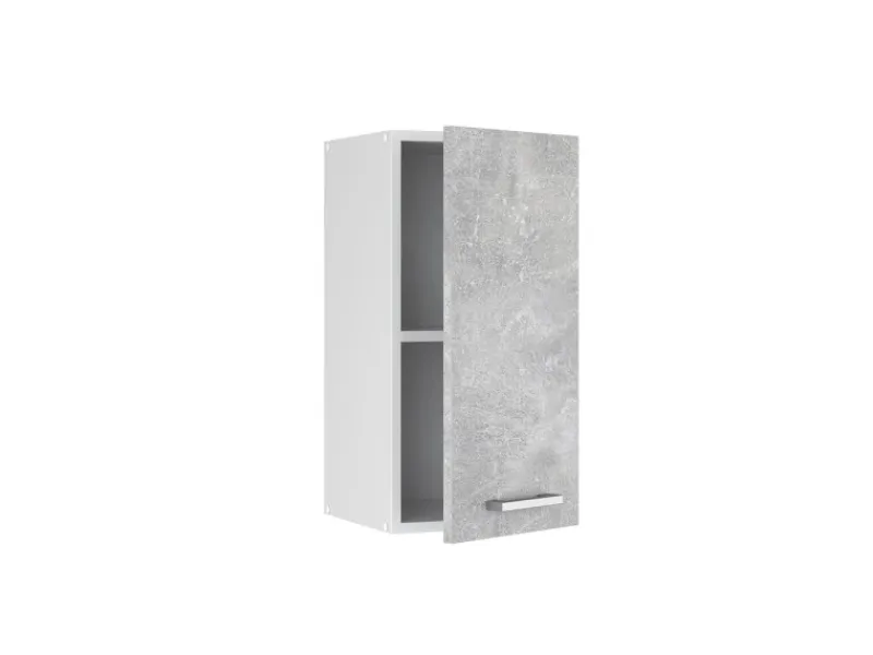 New Vicco Hängeschrank R-Line Hängender Küchenschrank /Weiß 40 cm Beton