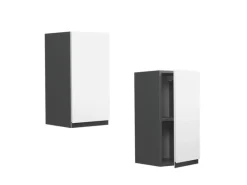 Vicco Hängeschrank R-Line Hängender Küchenschrank /Anthrazit 30 cm J-Shape< Küchenschränke