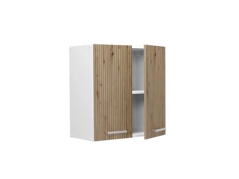New Vicco Hängeschrank R-Line Hängender Küchenschrank Artisan-Eiche/Weiß 60 cm Artisan Eiche