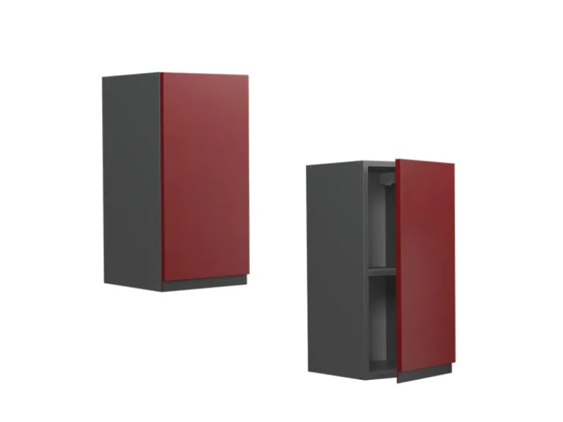 Küchenschränke<Vicco Hängeschrank R-Line Hängender Küchenschrank /Anthrazit 30 cm J-Shape