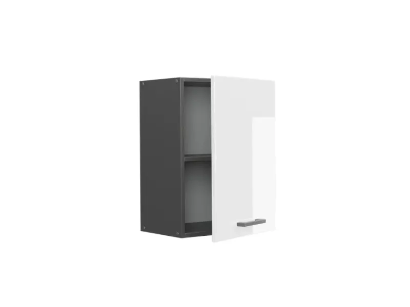 Küchenschränke<Vicco Hängeschrank R-Line Hängender Küchenschrank Hochglanz/Anthrazit 45 cm