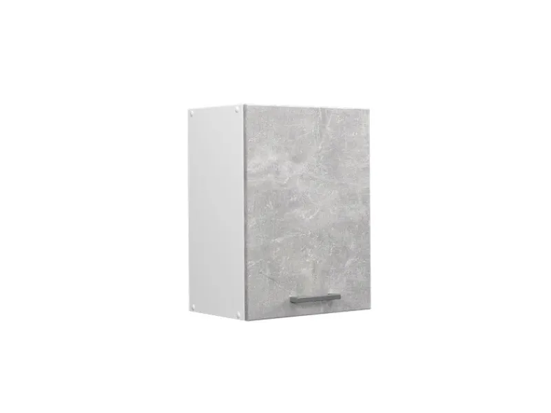 Vicco Hängeschrank R-Line Hängender Küchenschrank /Weiß 45 cm Beton