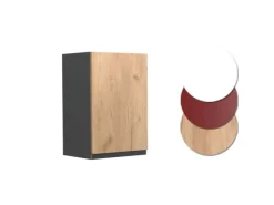Hot Vicco Hängeschrank R-Line Hängender Küchenschrank Goldkraft /Anthrazit 40 cm J-Shape Eiche