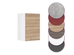 Vicco Hängeschrank R-Line Hängender Küchenschrank Sonoma/Weiß 40 cm< Küchenschränke