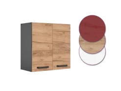Vicco Hängeschrank R-Line Hängender Küchenschrank Goldkraft /Anthrazit 60 cm< Küchenschränke