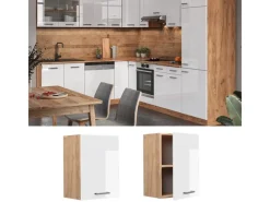 Küchenschränke<Vicco Hängeschrank R-Line Hängender Küchenschrank Hochglanz/Goldkraft Eiche 45 cm