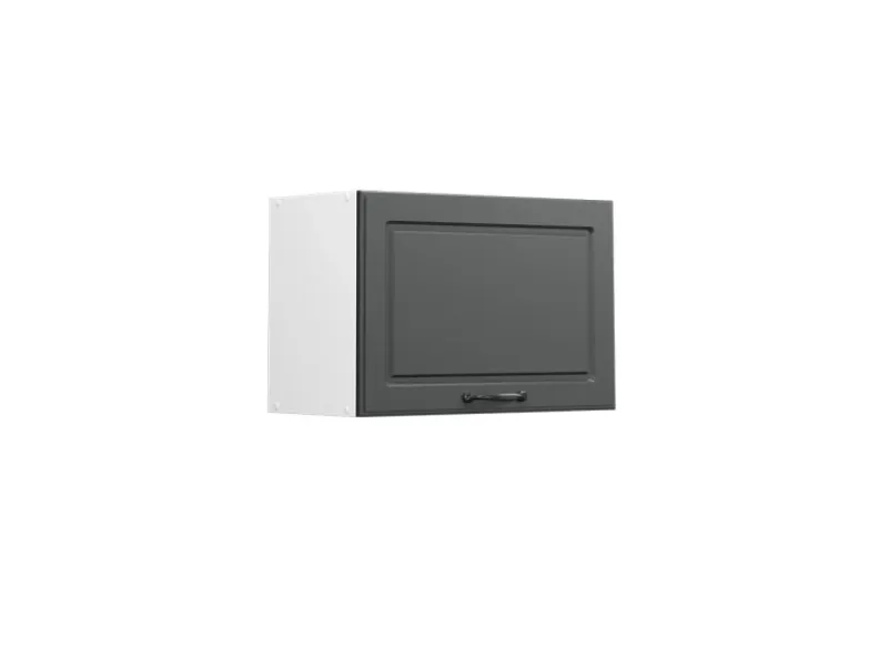Outlet Vicco Hängeschrank R-Line Hängender Küchenschrank Anthrazit Landhaus/Weiß 60 cm Flach Anthrazitgrau