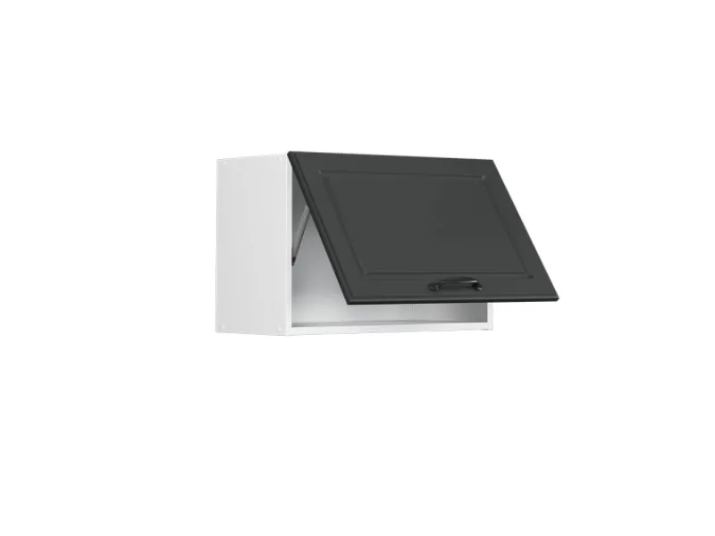 Outlet Vicco Hängeschrank R-Line Hängender Küchenschrank Anthrazit Landhaus/Weiß 60 cm Flach Anthrazitgrau