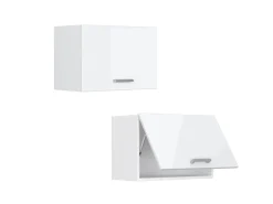 Vicco Hängeschrank R-Line Hängender Küchenschrank Hochglanz/ 60 cm Flach Weiß