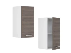 Hot Vicco Hängeschrank R-Line Hängender Küchenschrank Grau/Weiß 30 cm Edelgrau