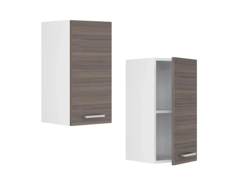 Hot Vicco Hängeschrank R-Line Hängender Küchenschrank Grau/Weiß 30 cm Edelgrau
