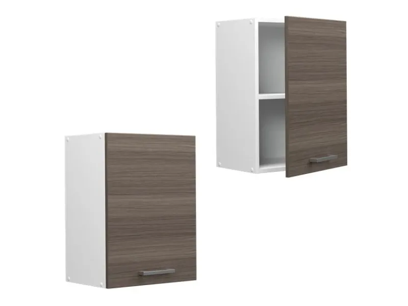 Küchenschränke<Vicco Hängeschrank R-Line Hängender Küchenschrank Grau/Weiß 45 cm
