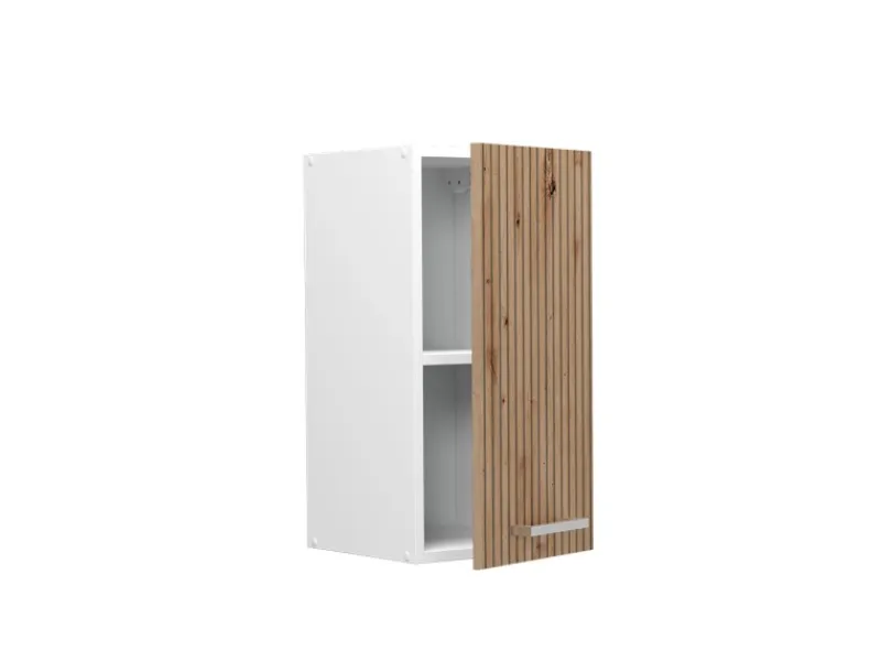 Best Vicco Hängeschrank R-Line Hängender Küchenschrank Artisan-Eiche/Weiß 30 cm Artisan Eiche
