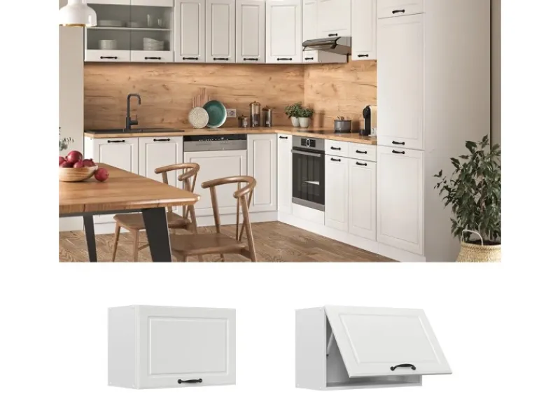 Küchenschränke<Vicco Hängeschrank R-Line Hängender Küchenschrank Landhaus/ 60 cm Flach