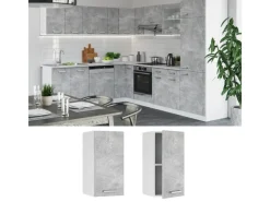 Vicco Hängeschrank R-Line Hängender Küchenschrank /Weiß 30 cm< Pfannen
