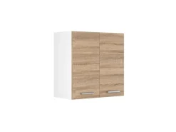 Vicco Hängeschrank R-Line Hängender Küchenschrank Sonoma/Weiß 60 cm< Küchenschränke
