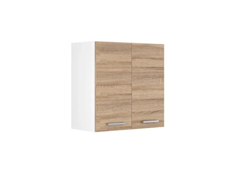 Vicco Hängeschrank R-Line Hängender Küchenschrank Sonoma/Weiß 60 cm< Küchenschränke