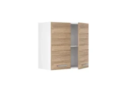 Vicco Hängeschrank R-Line Hängender Küchenschrank Sonoma/Weiß 60 cm< Küchenschränke