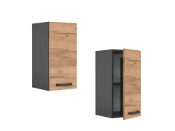 Pfannen|Küchenschränke<Vicco Hängeschrank R-Line Hängender Küchenschrank Goldkraft /Anthrazit 30 cm