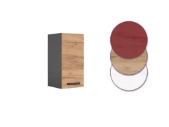 Pfannen|Küchenschränke<Vicco Hängeschrank R-Line Hängender Küchenschrank Goldkraft /Anthrazit 30 cm