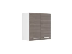Vicco Hängeschrank R-Line Hängender Küchenschrank Grau/Weiß 60 cm< Küchenschränke
