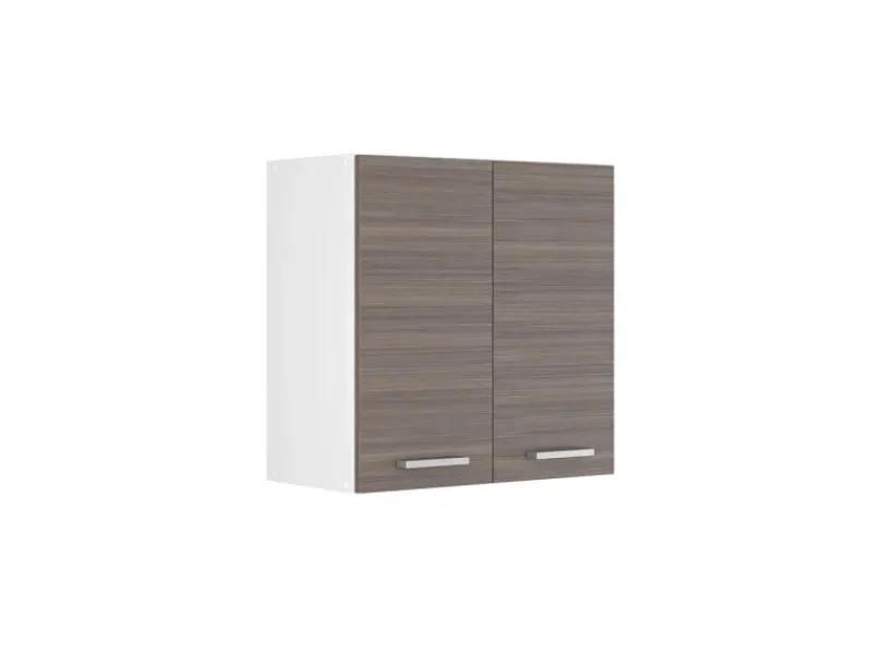 Vicco Hängeschrank R-Line Hängender Küchenschrank Grau/Weiß 60 cm< Küchenschränke
