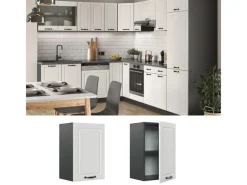 Vicco Hängeschrank R-Line Hängender Küchenschrank Landhaus/Anthrazit 40 cm< Küchenschränke