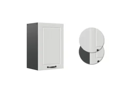 Vicco Hängeschrank R-Line Hängender Küchenschrank Landhaus/Anthrazit 40 cm< Küchenschränke