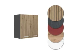 Vicco Hängeschrank R-Line Hängender Küchenschrank Artisan-Eiche/Anthrazit 60 cm< Küchenschränke