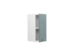 Best Vicco Hängeschrank R-Line Hängender Küchenschrank Blau-Grau/Weiß 30 cm Blaugrau