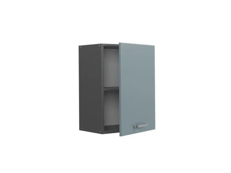 Küchenschränke<Vicco Hängeschrank R-Line Hängender Küchenschrank Blau-Grau/Anthrazit 45 cm