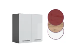 Vicco Hängeschrank R-Line Hängender Küchenschrank Hochglanz/Anthrazit 60 cm< Küchenschränke